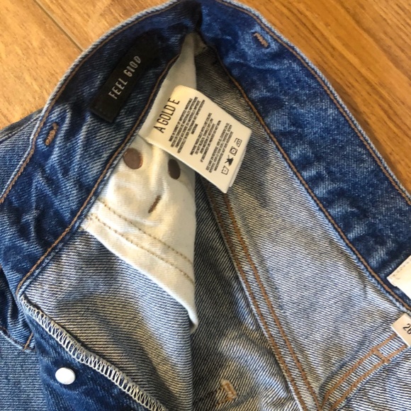 AGOLDE Riley Straight in Lowdown Sz 26 - Picture 14 of 16